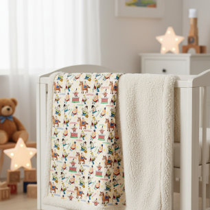 Custom Name Humpty Dumpty Nursery Rhyme Sherpa Blanket