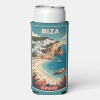 Custom Name Ibiza, Spain Travel Poster
