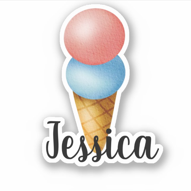 CUSTOM NAME ICE CREAM (Front)