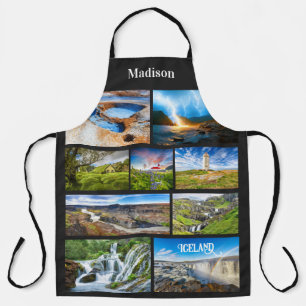 Custom Name Iceland Apron