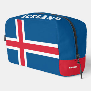 Custom Name Iceland Dopp Kit