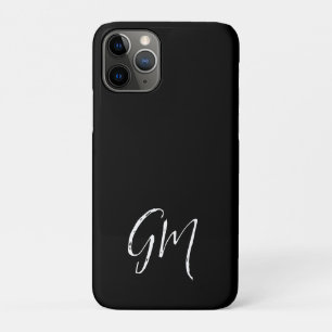 Custom name Initials personalised two letters iPhone 11 Pro Case