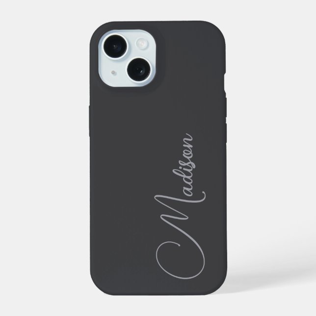 Custom Name iPhone 15 Case (Back)