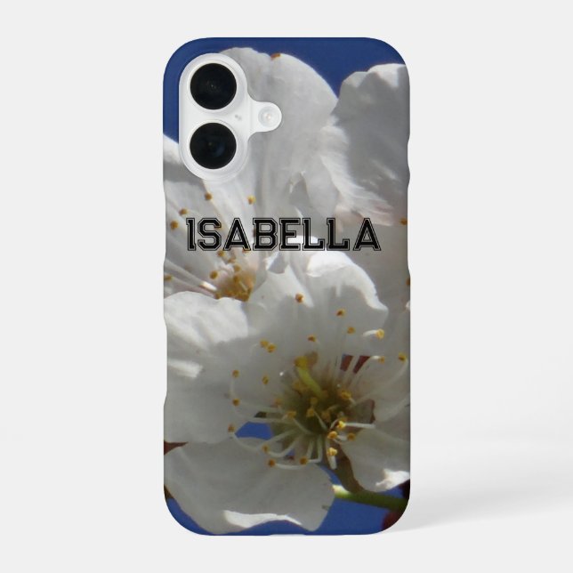 Custom Name iPhone Case (Back)