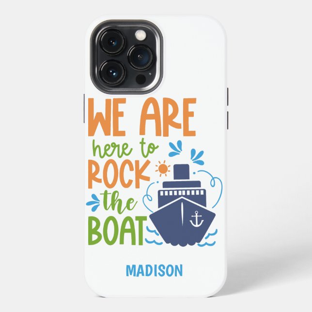 Custom Name iPhone Case (Back)