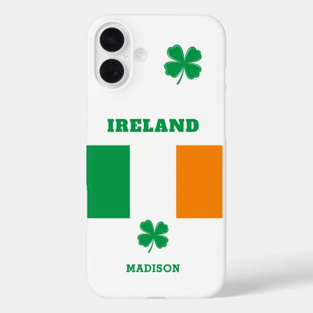Custom Name Ireland Case-Mate iPhone Case (Back)