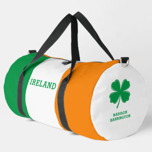 Custom Name Ireland Duffle Bag