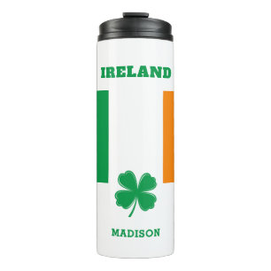 Custom Name Ireland Thermal Tumbler