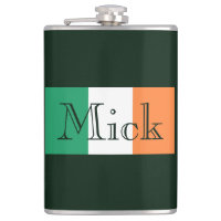 Custom Name Irish Flag flacnt