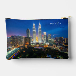 Custom Name Kuala Lumpur Malaysia Accessory Pouch
