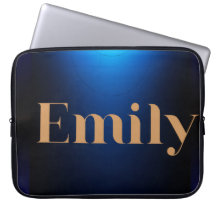 Custom Name Laptop Sleeve