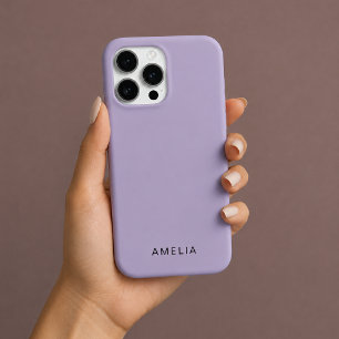 Custom Name Lavender Colour iPhone Case