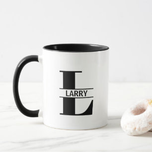 Custom Name Letter 'L' Mug