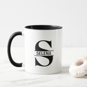 Custom Name Letter 'S' Mug