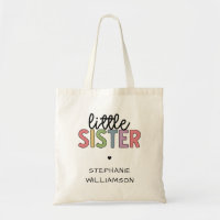 Custom Name Little Sister Cute Personalised