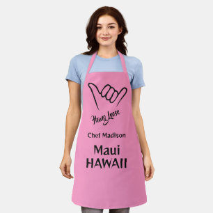 Custom Name, Location & Colour Shaka Apron