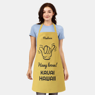 Custom Name, Location & Colour Shaka Apron
