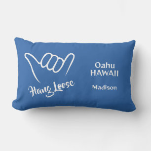 Custom Name, Location & Colour Shaka Lumbar Cushion