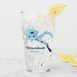 Custom Name & Location Scuba Diving Glass