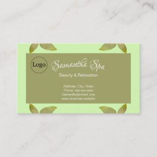 Custom Name & Logo Business Card