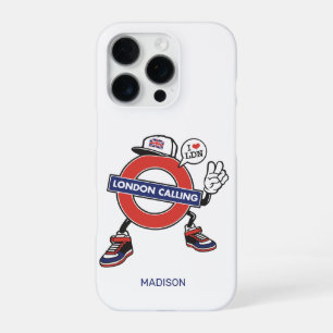 Custom Name London Calling iPhone 16 Pro Case