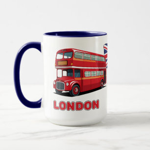 Custom Name London England Mug