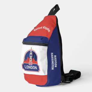 Custom Name London Sling Bag