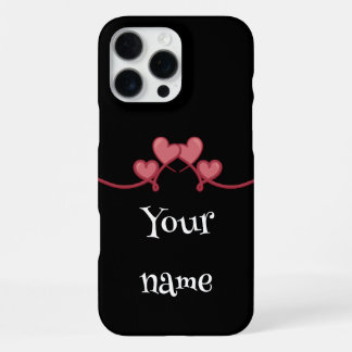 Custom Name love Heart phone case 