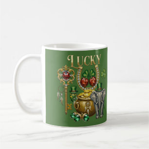 Custom name lucky charms  coffee mug