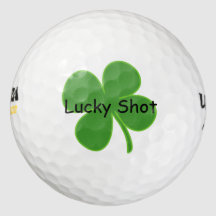 Custom Name Lucky Golf Balls