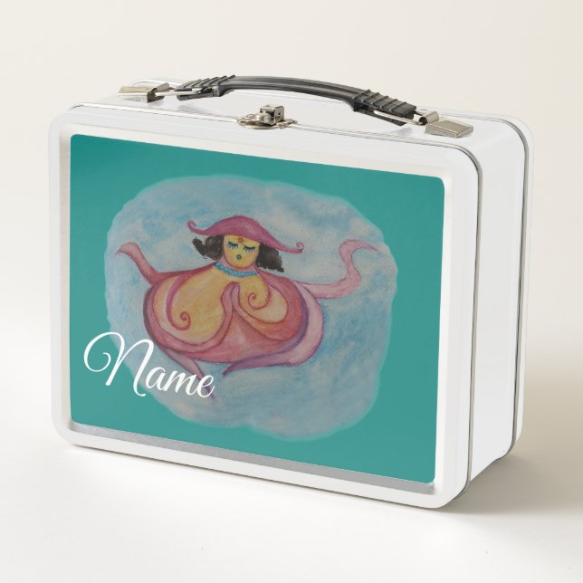 Custom Name Lunchbox Octopodia Meditate (Front)