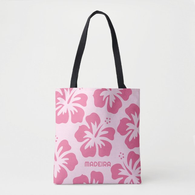 Custom Name Madeira (or YOUR text) Tote Bag (Front)