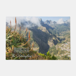 Custom Name Madeira Portugal Doormat