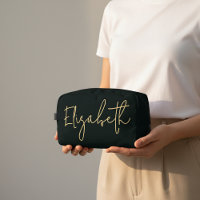 Custom Name Makeup Bag for Students & Teachers