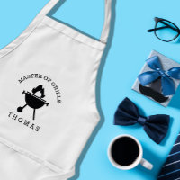 Custom Name Master of Grills Father's Day