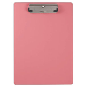 Custom Name Minimalist One Colour  Clipboard