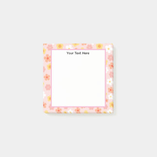 Custom Name Modern Minimal Stylish Personalized Post-it Notes