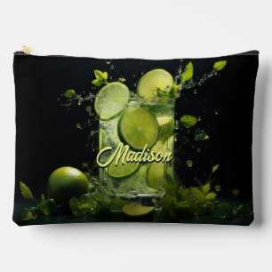 Custom Name Mojito Cocktail Accessory Pouch