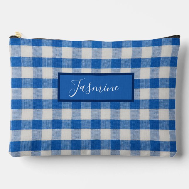Custom Name monogram  Accessory Pouch (Front)