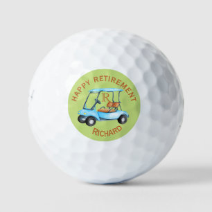 Custom Name Monogram Cart Golf Balls