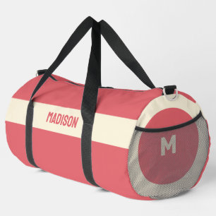 Custom Name & Monogram Duffle Bag