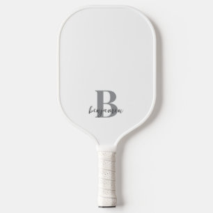 Custom Name Monogram Pickleball Paddle