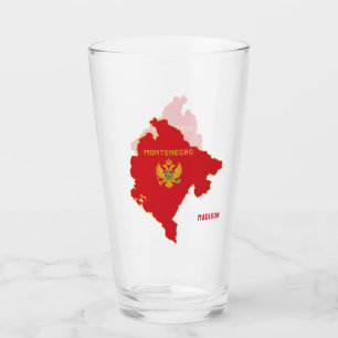 Custom Name Montenegro Glass