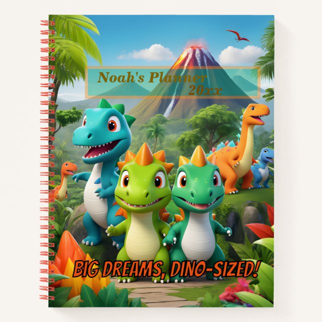 Custom Name & Motivational Quote Notebook (Front)