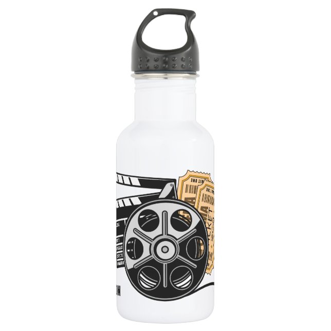 Custom Name Movie 532 Ml Water Bottle (Front)