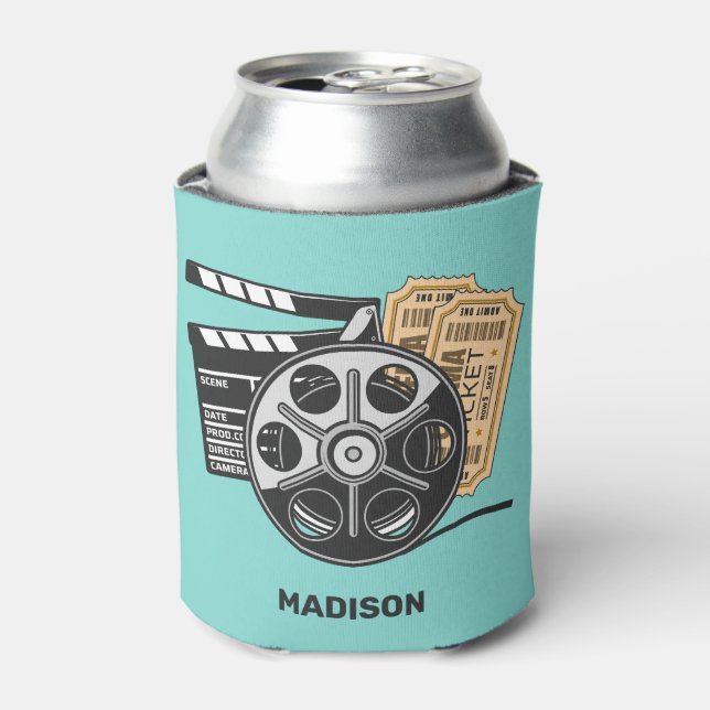 Custom Name Movie Can Cooler (Can Front)