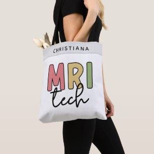 Custom Name MRI Tech   MRI Technologist Gifts Tote Bag
