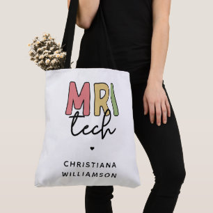 Custom Name MRI Tech MRI Technologist Gifts Tote Bag