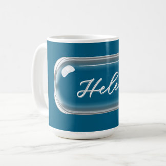 Custom Name Mug – Bright Colourful Glass Lens
