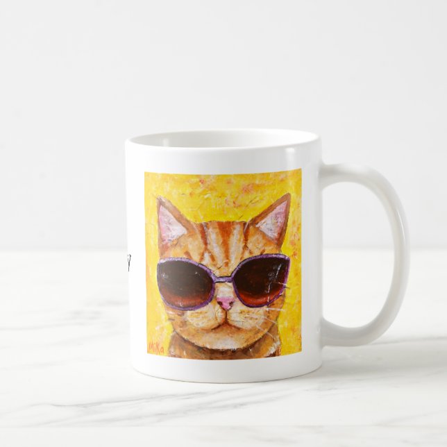 Custom name mug custom Cat Mug Personalised Mug (Right)